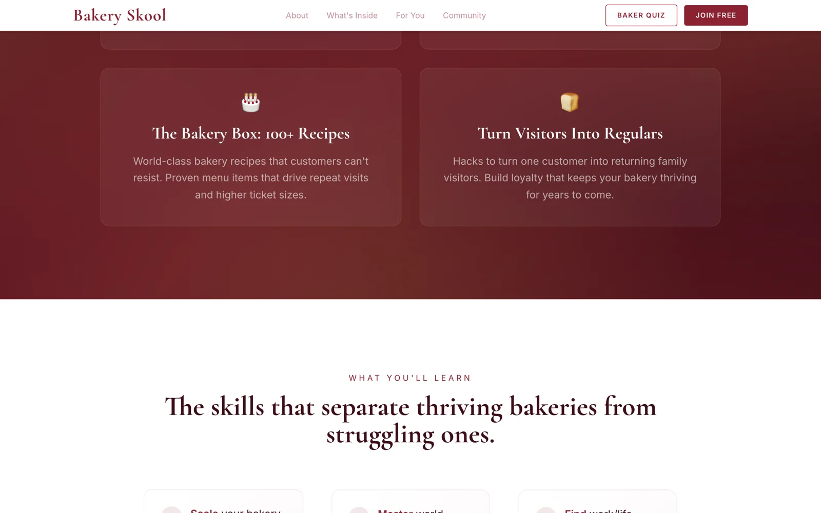 Bakery School: The skills that separate thriving bakeri