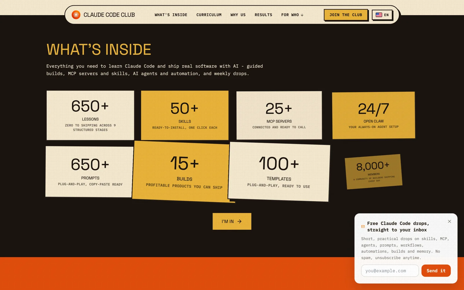 Claude Code Club: What s inside
