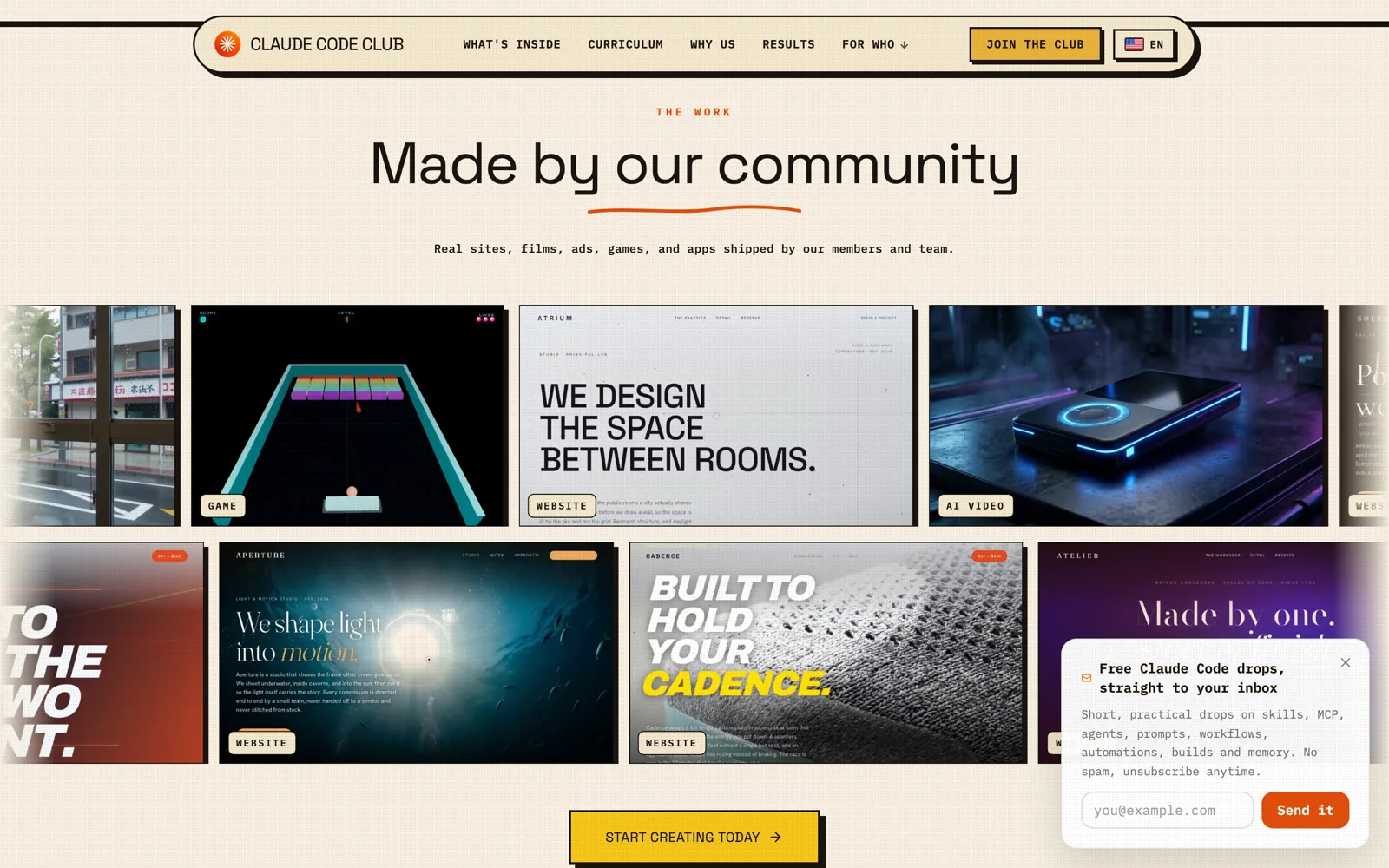 Claude Code Club: Made by our community