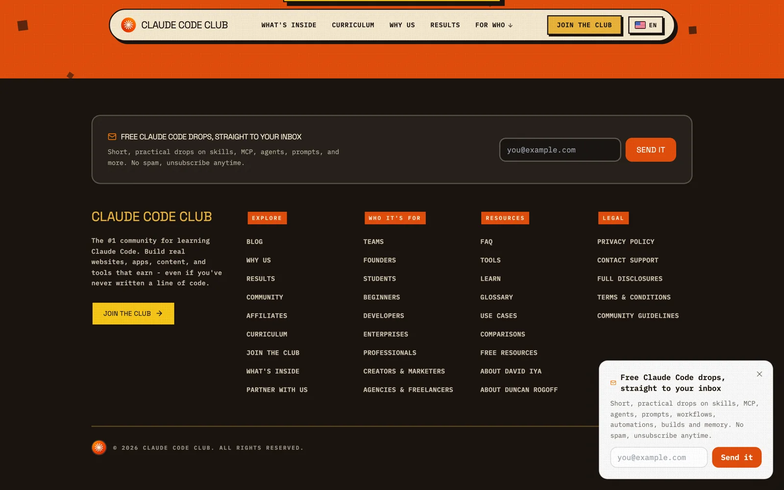 Claude Code Club: Section