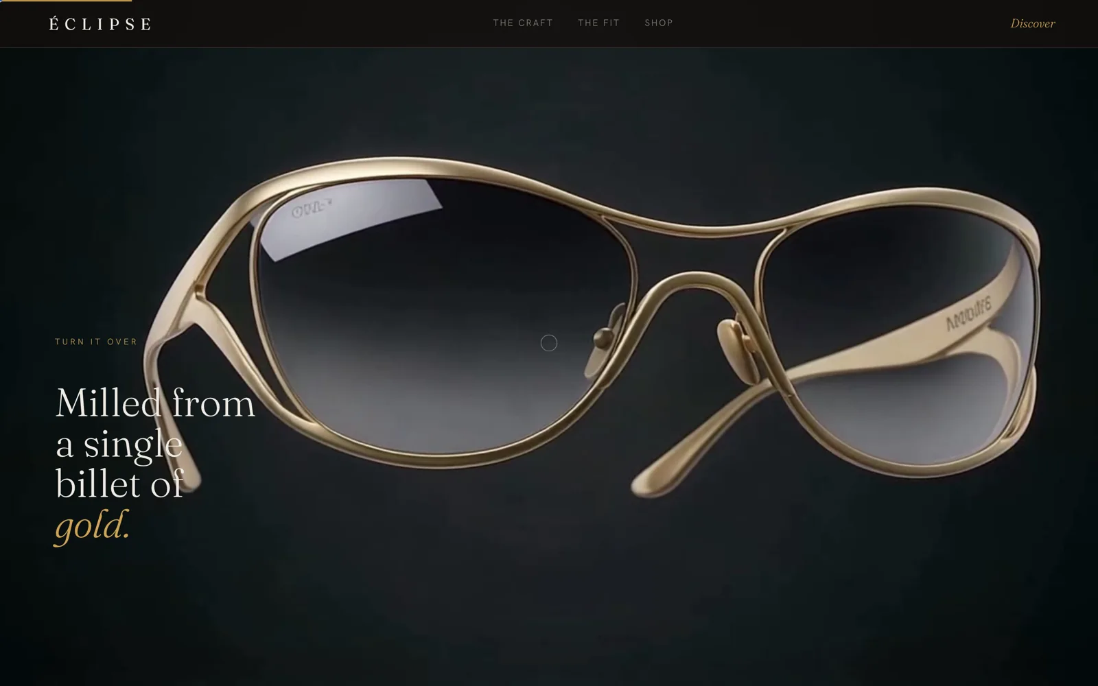 Éclipse: Website detail
