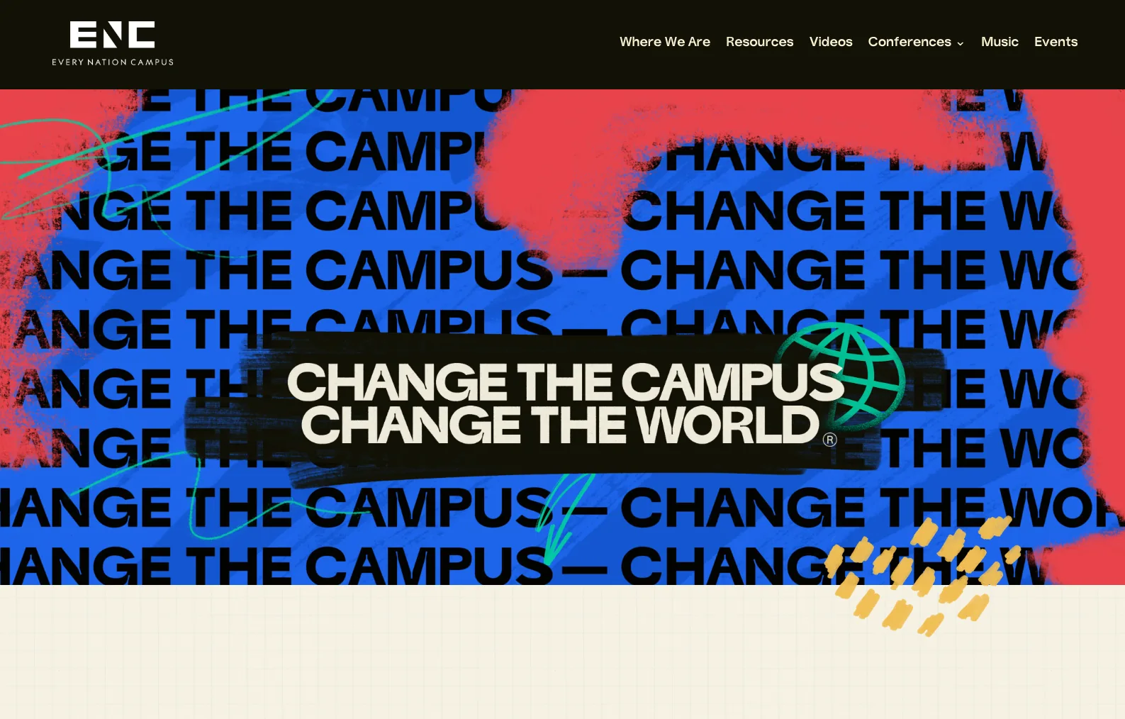 ENC Every Nation — website screenshot