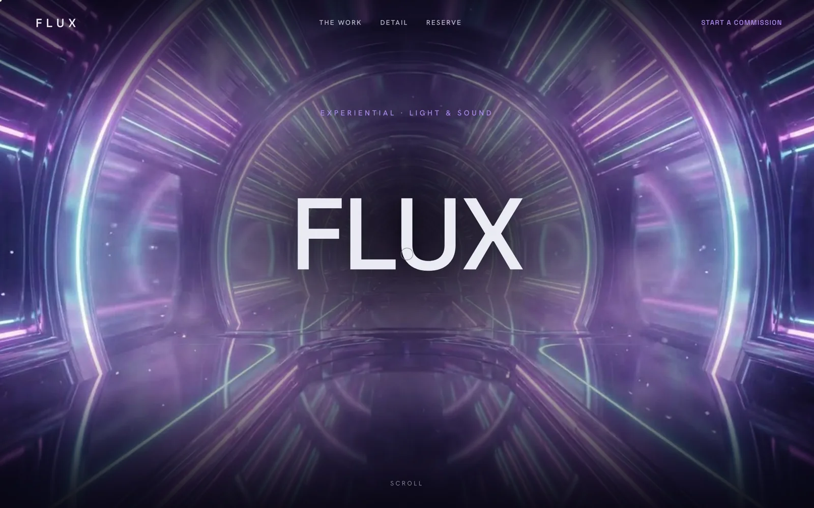 Flux: Website detail