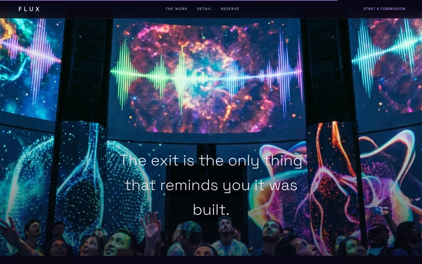 Flux: Website detail