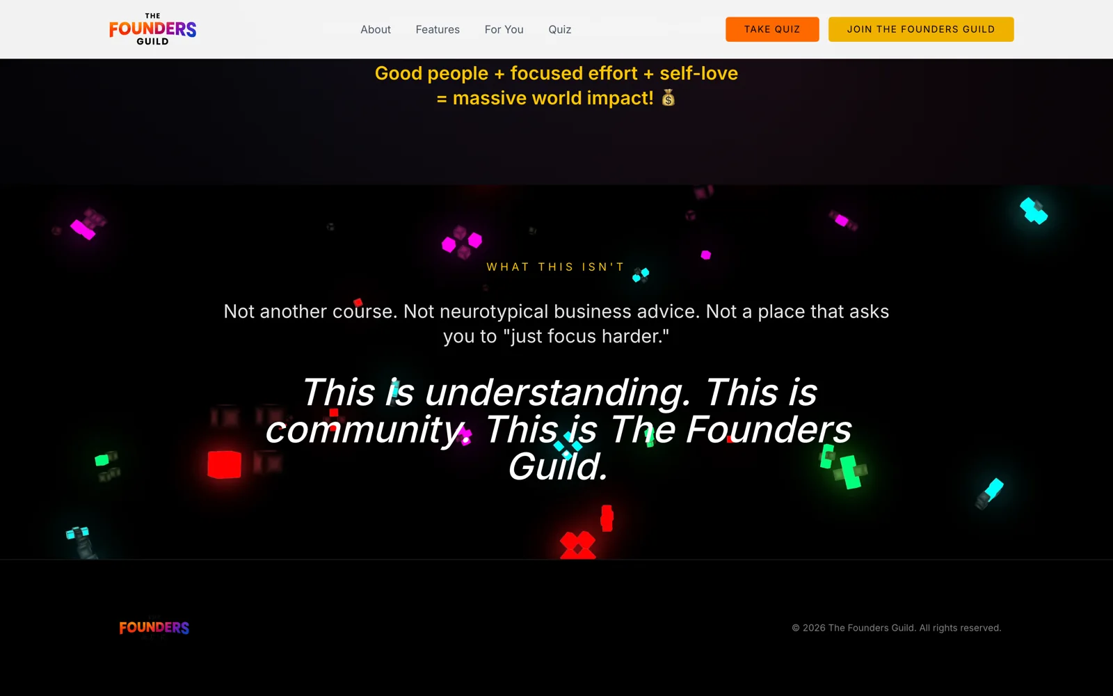 Focus Founders (The Founders Guild): Section