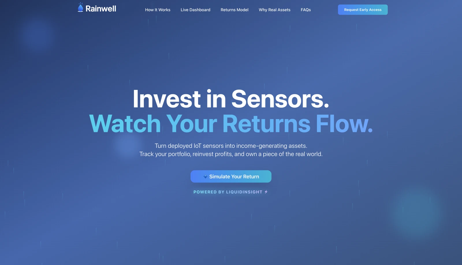 Rainwell — website screenshot