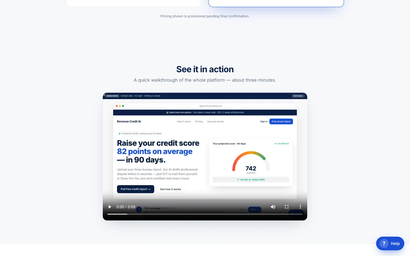Revenue Credit AI: See it in action