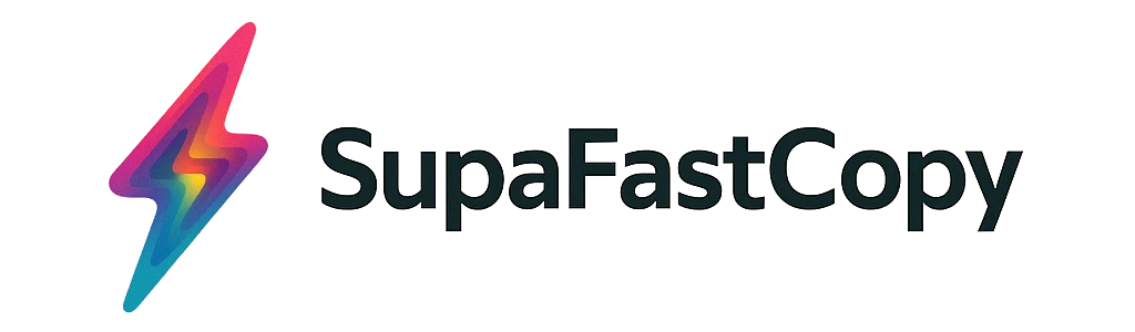 Supafast Copy logo